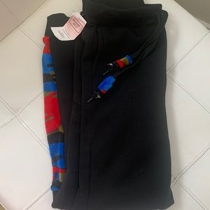 Stylish black sweatpants